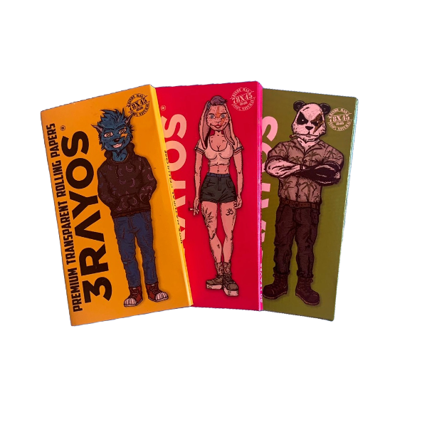 PAPELILLO 3 RAYOS 1. 1/4  3 RAYOS