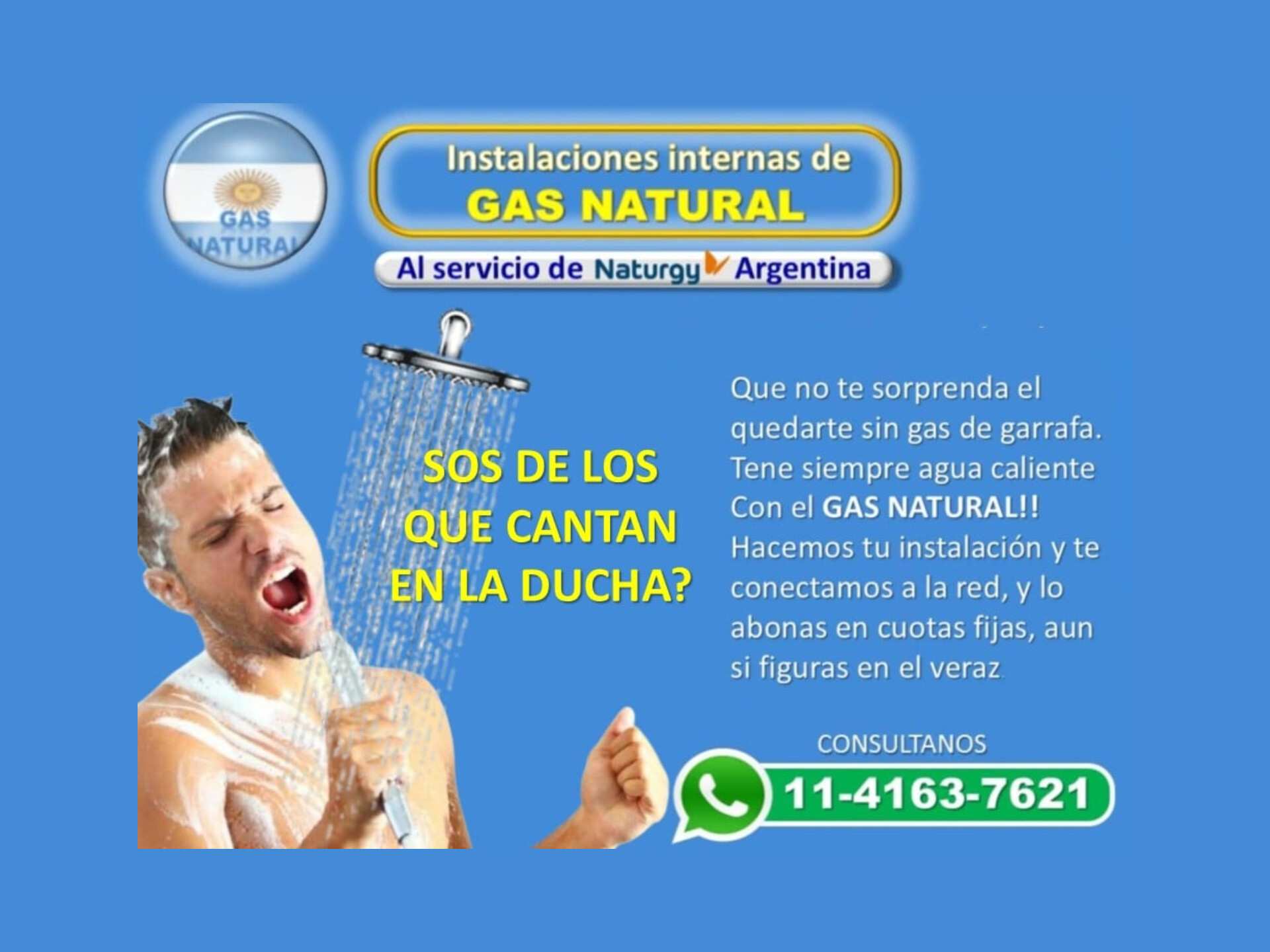 SOS DE LOS QUE CANTAN EN LA DUCHA?