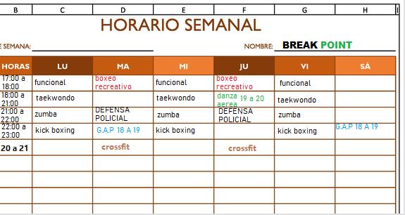 NUESTRAS CLASES