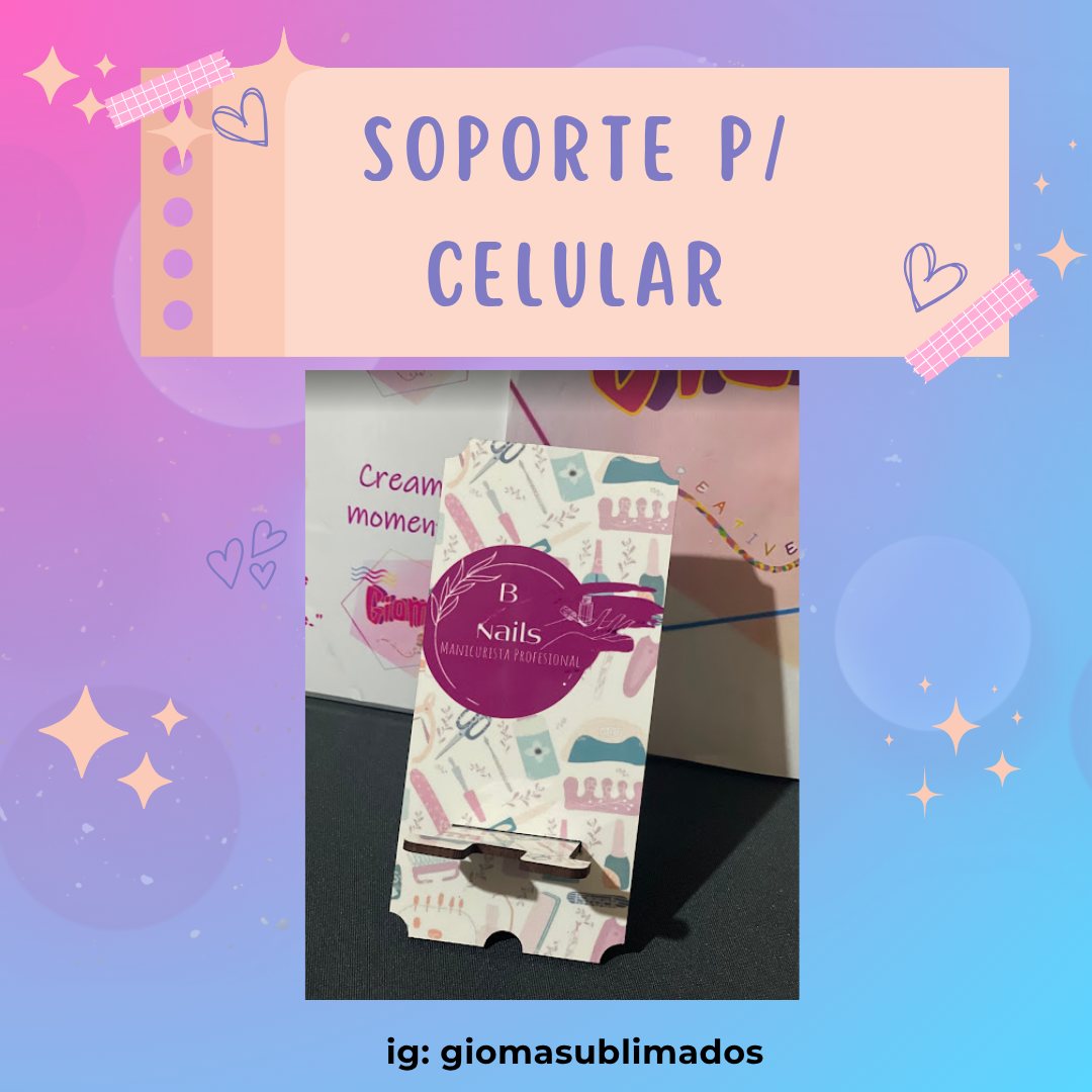 Soporte para Celular Personalizado