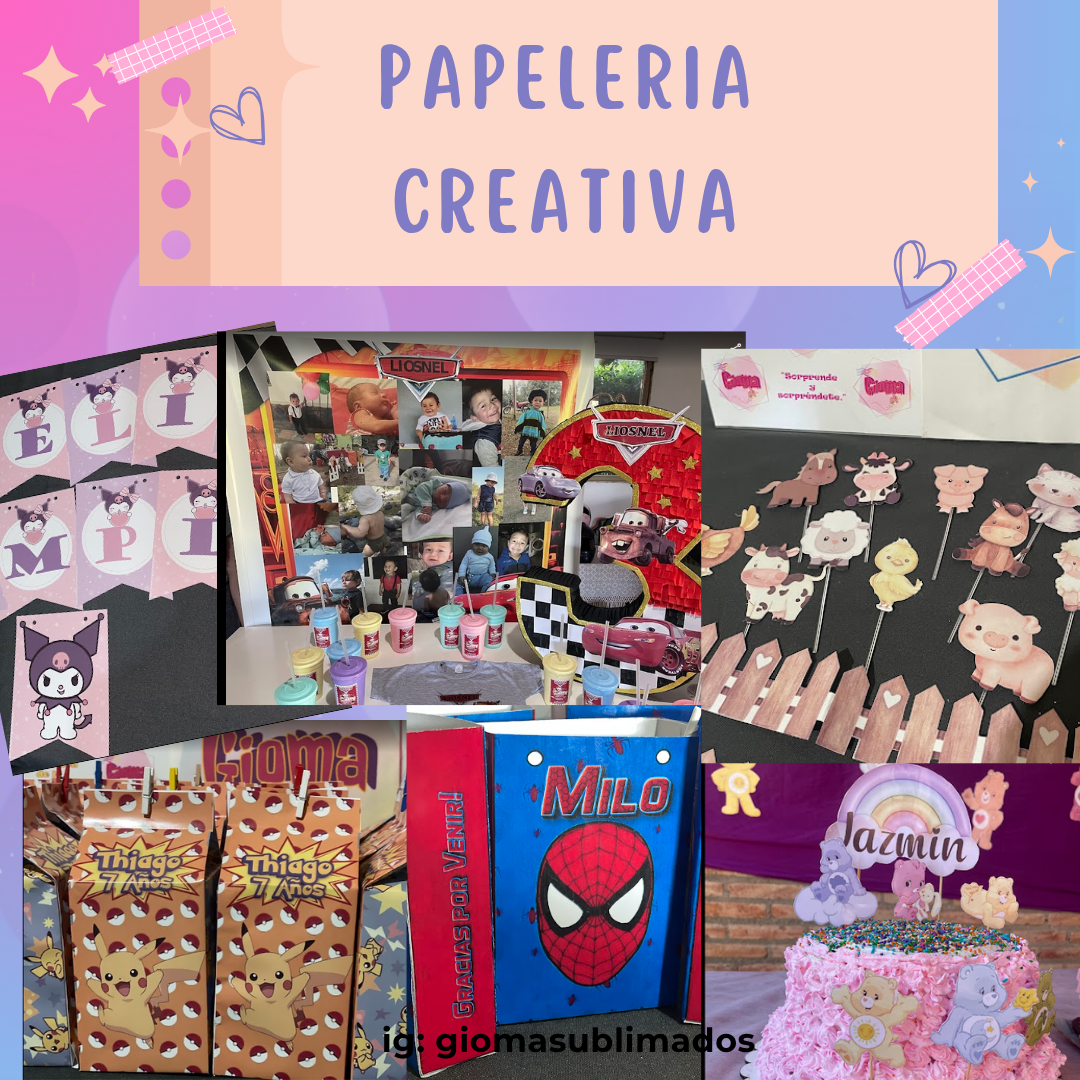 Papelera Creativa – Personalizados con Diseño Único