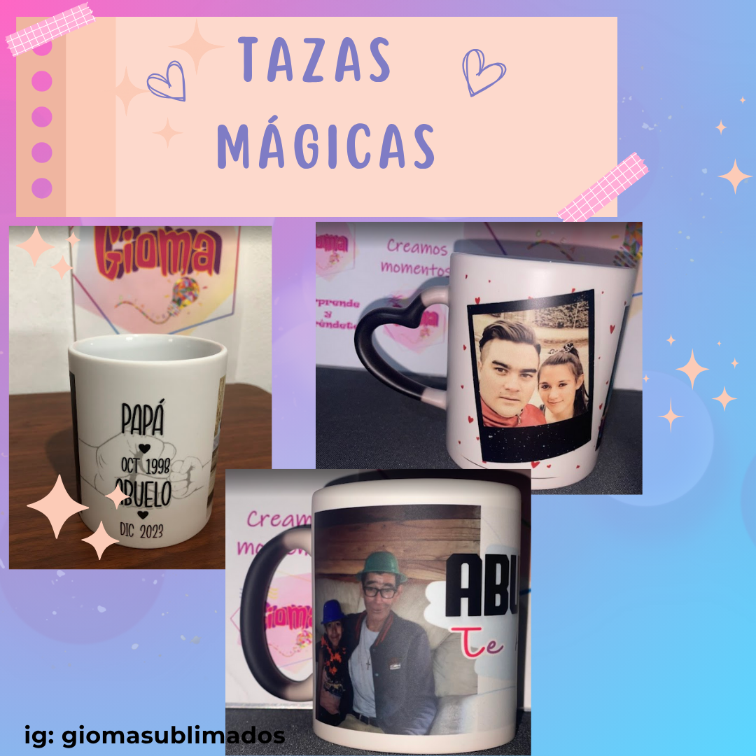 Taza Mágica Personalizada Sublimada