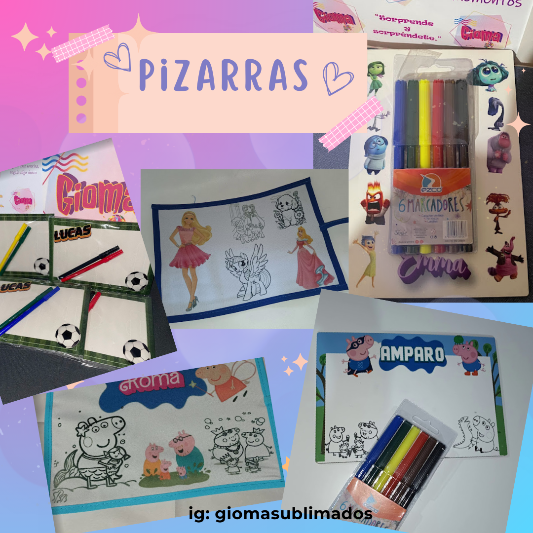 Pizarra Personalizada Sublimada