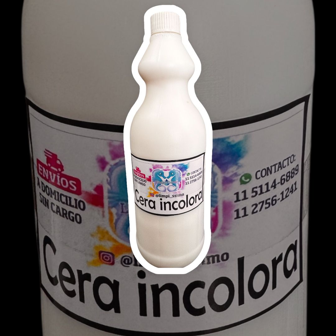 Cera Incolora para pisos