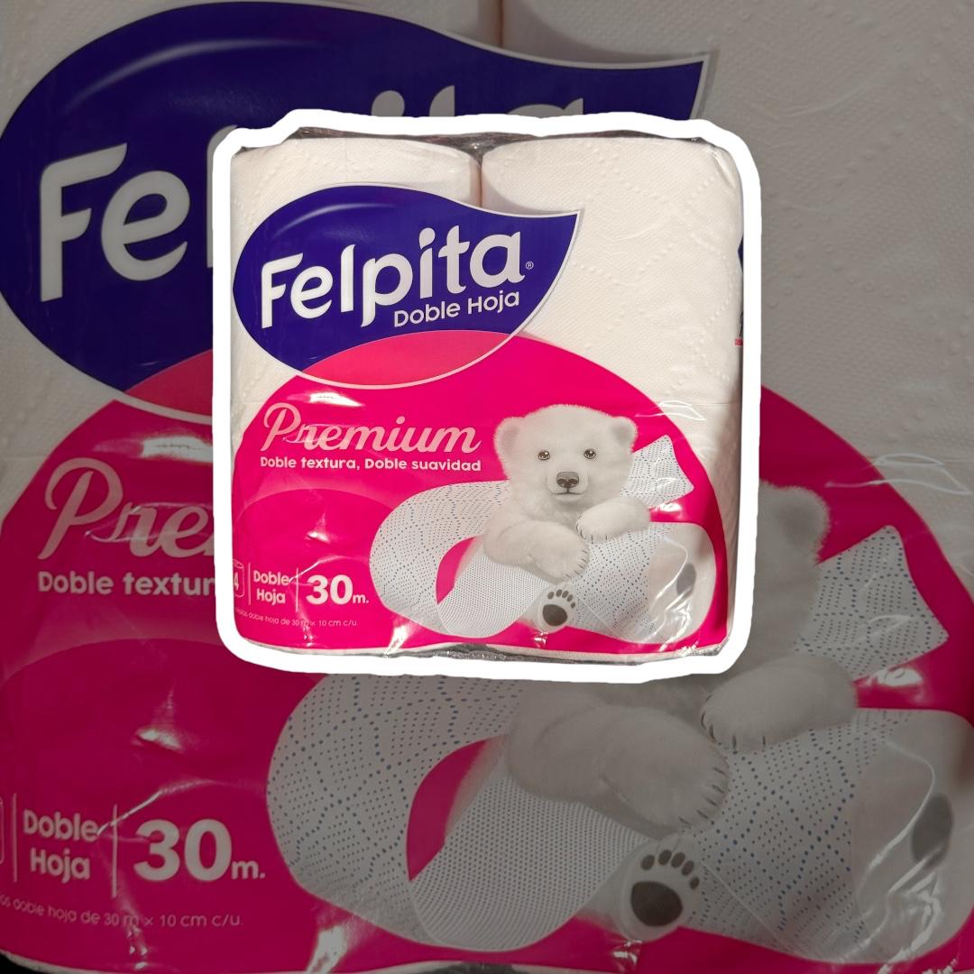 Felpita Doble hoja x 4 unidades