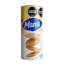 Galleta mana vainilla x 186gr