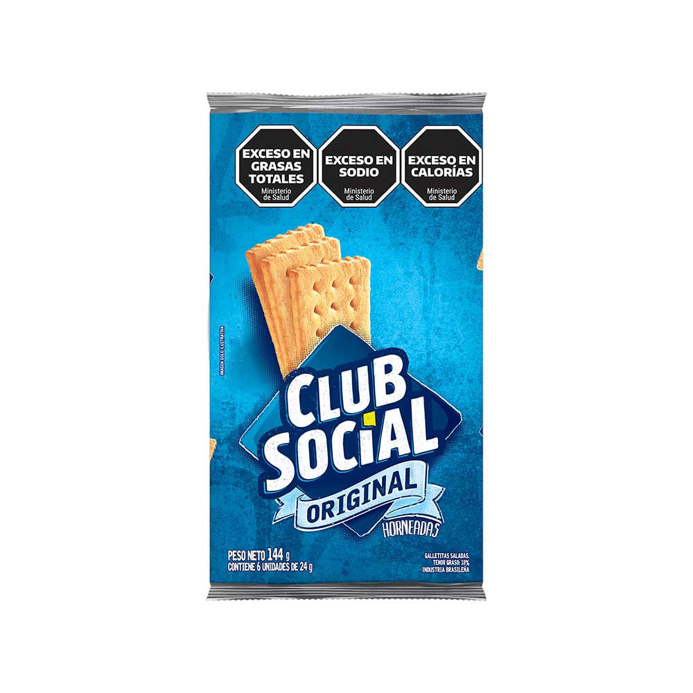 Galletas club social x 144gr