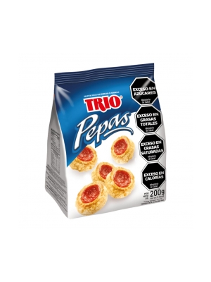 Galletas pepas trio x 119gr