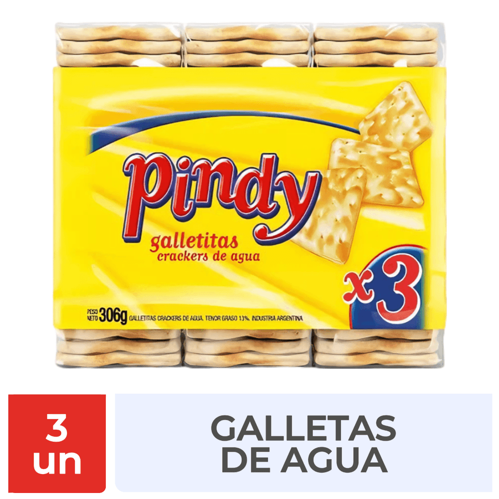 Galletas pindy x 3u