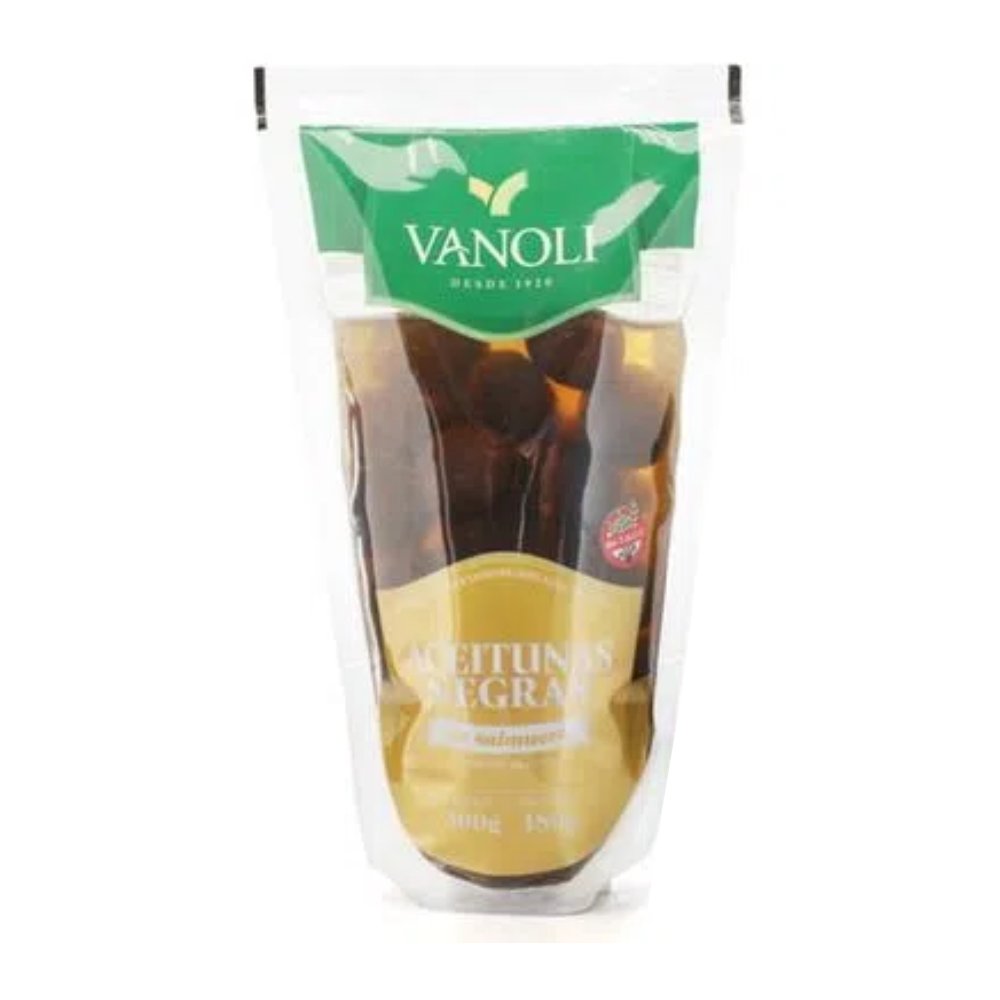 Aceitunas negras vanoli x 300gr