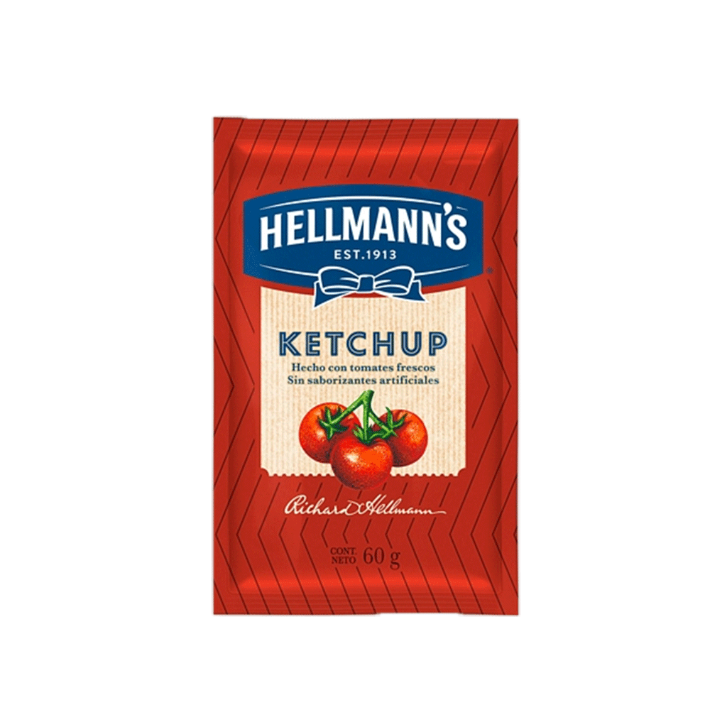 Ketchup hellmans x60 gr