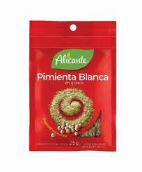 Pimienta blanca alicante x 25gr