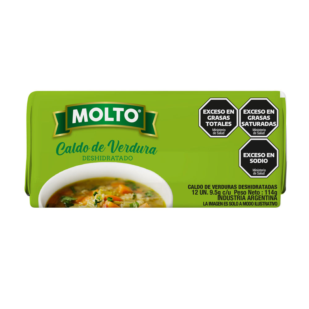 Caldo verdura molto x 12