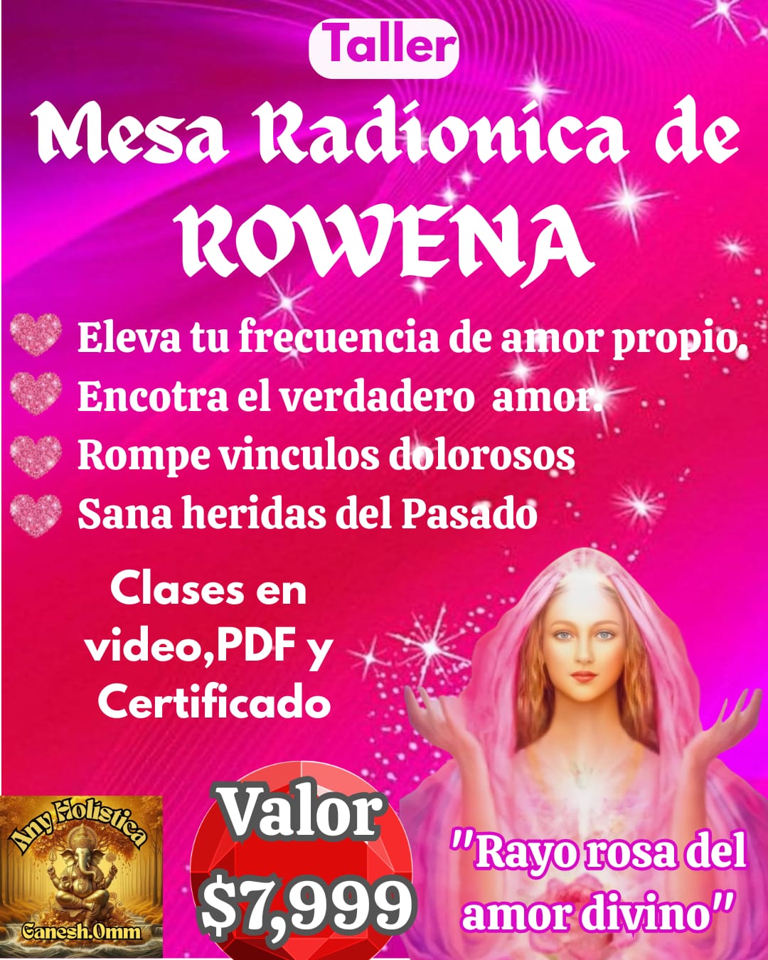 Mesa Radiónica de las Relaciones con Rowena