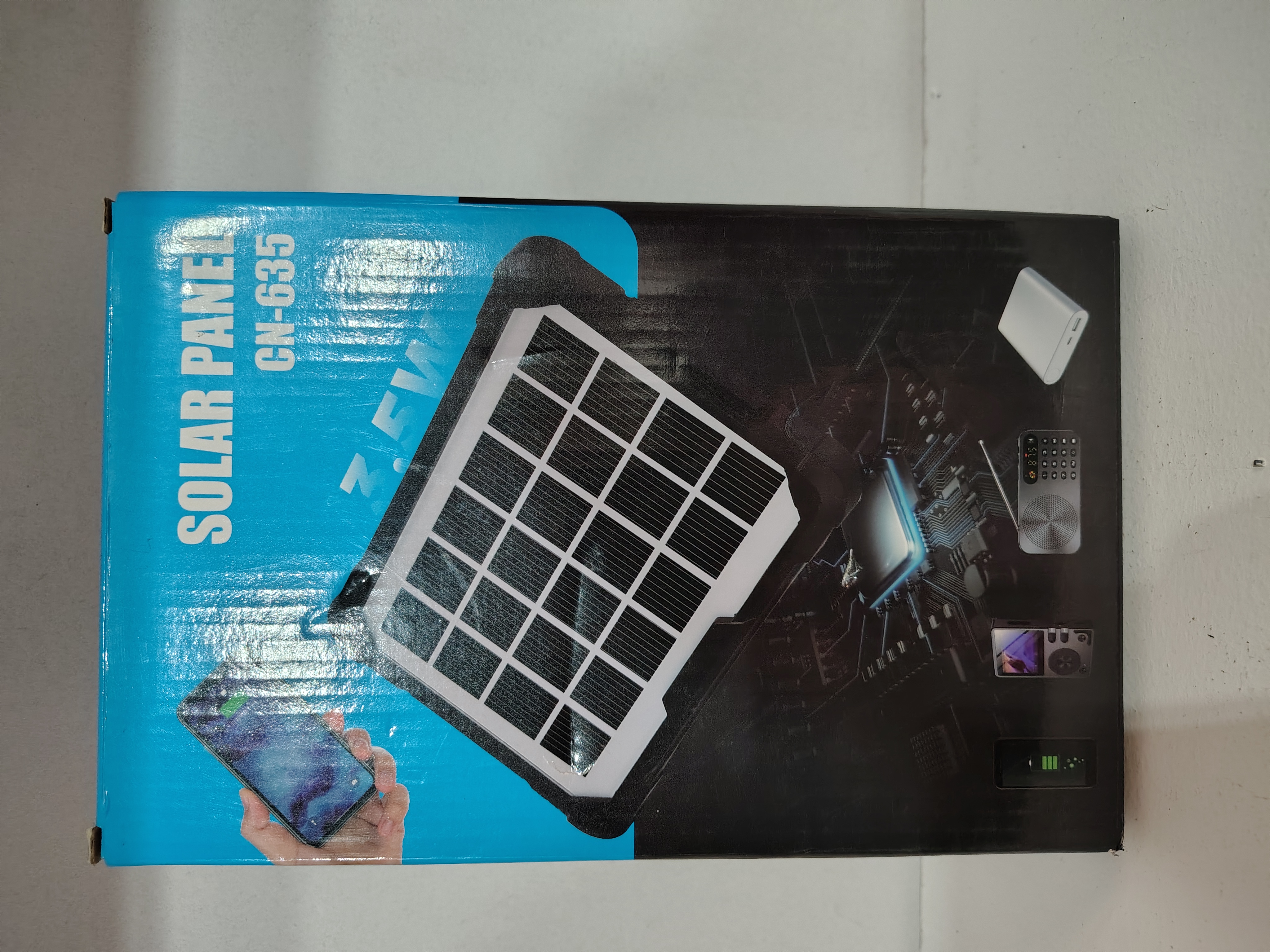 Cargador panel solar