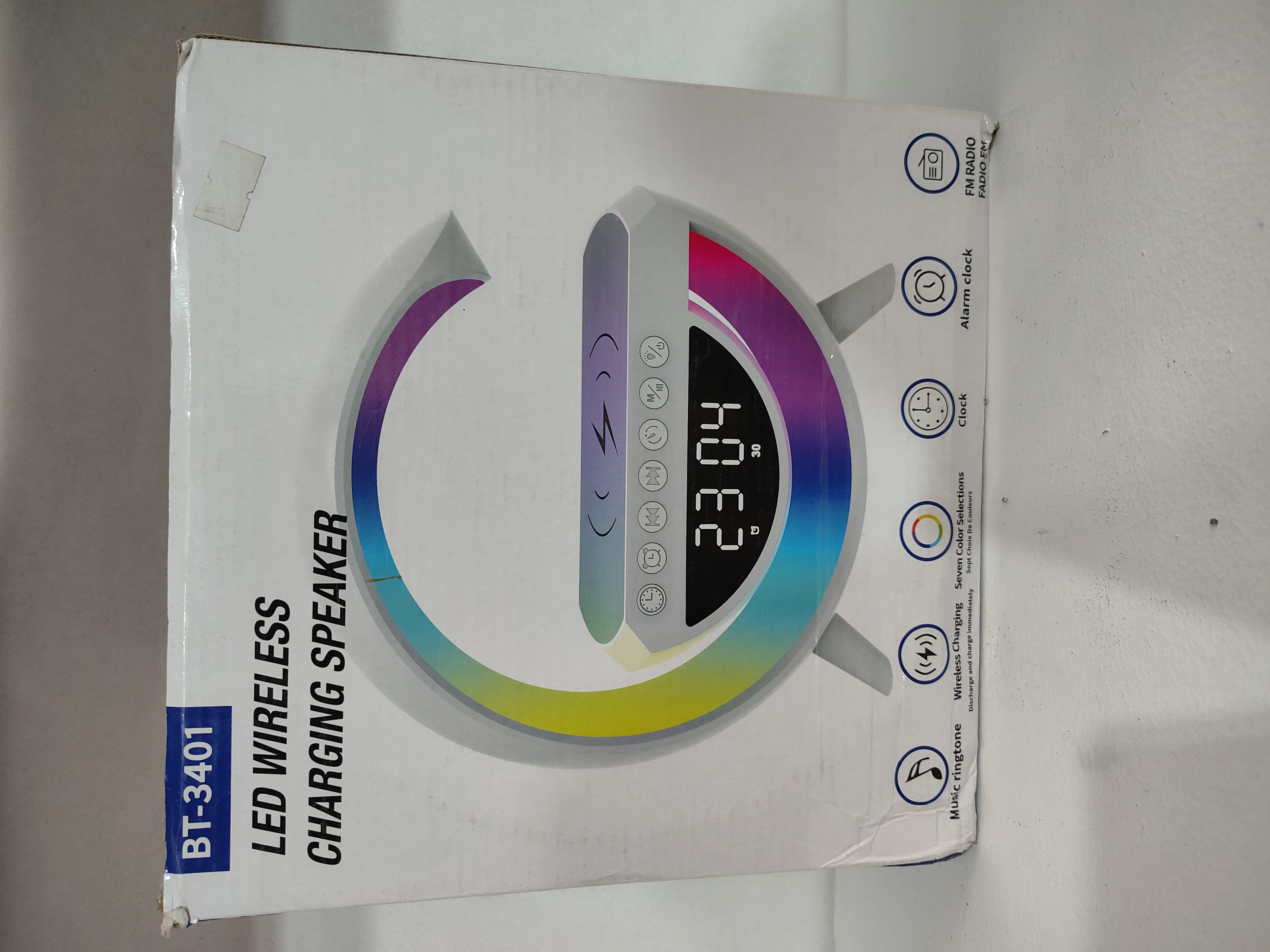 Lámpara Parlante cargador Bluetooth