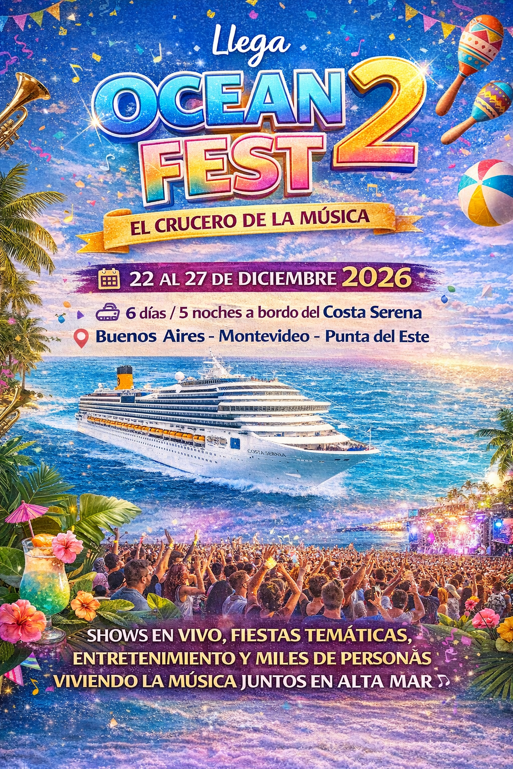 Crucero Ocean Fest 2