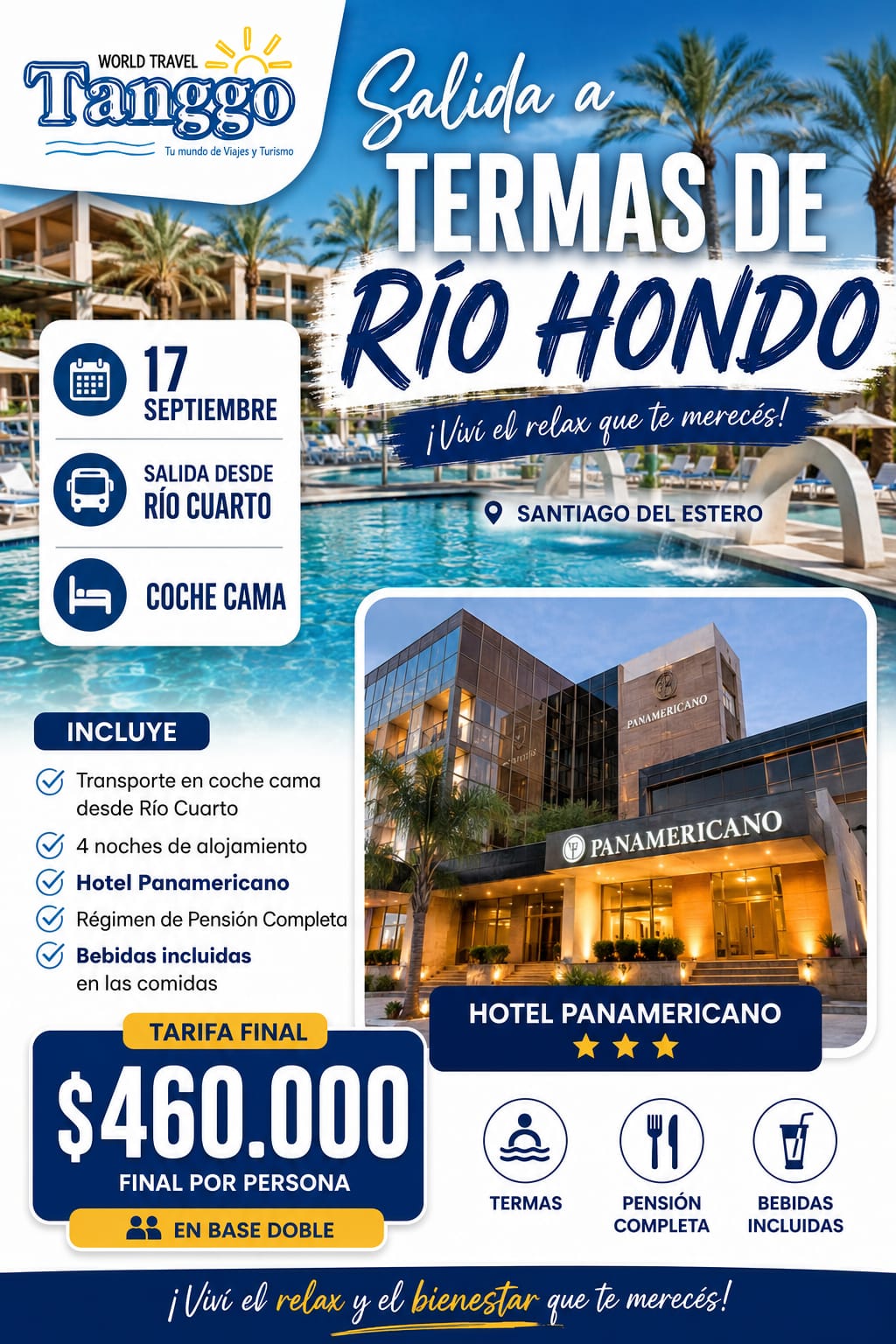 Termas de Río Hondo · 17 septiembre 2026