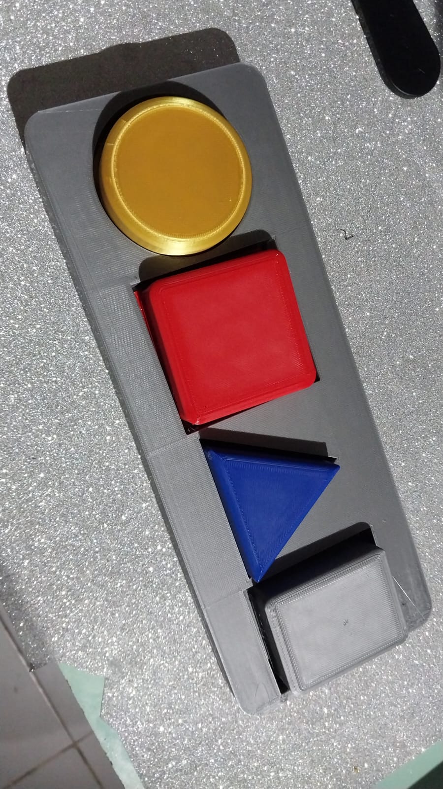 Set de encastre de formas geométricas
