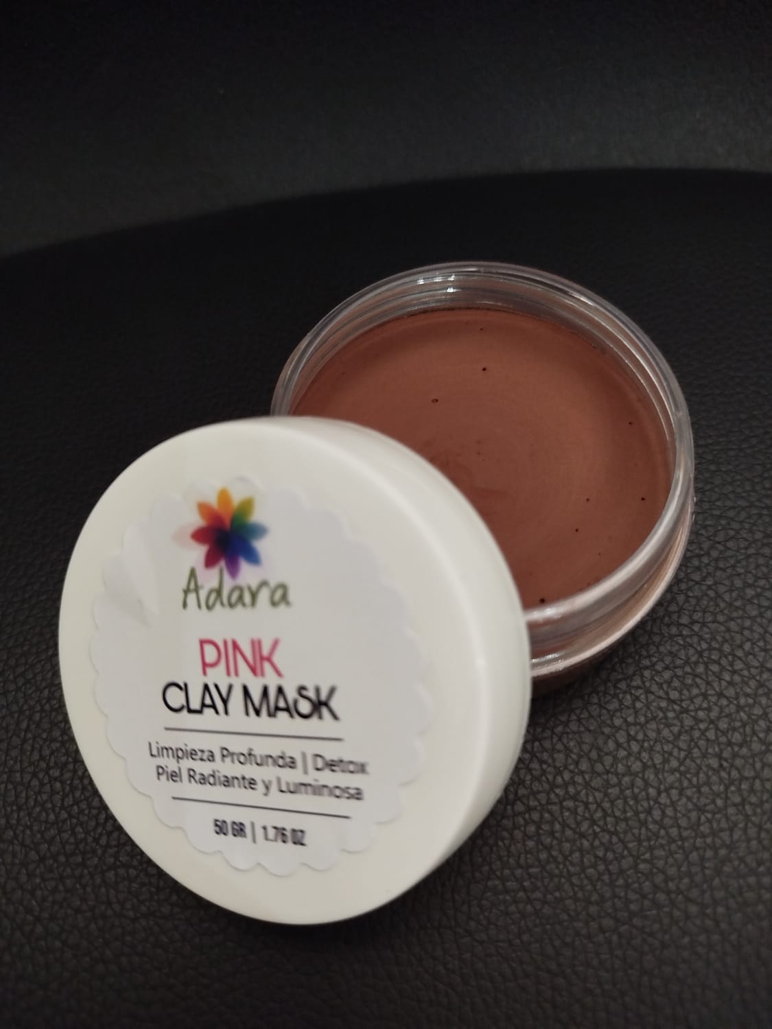 Mascarilla de arcilla de rosa
