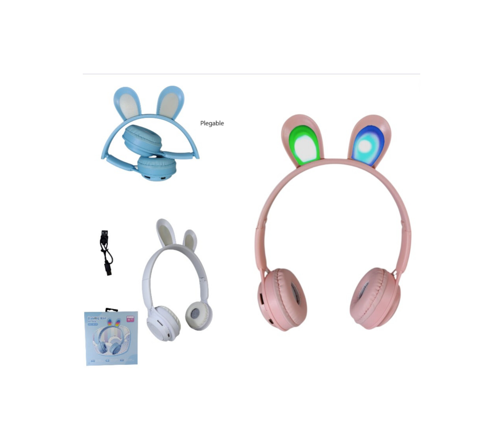 AURICULARES DE VINCHA CONEJO