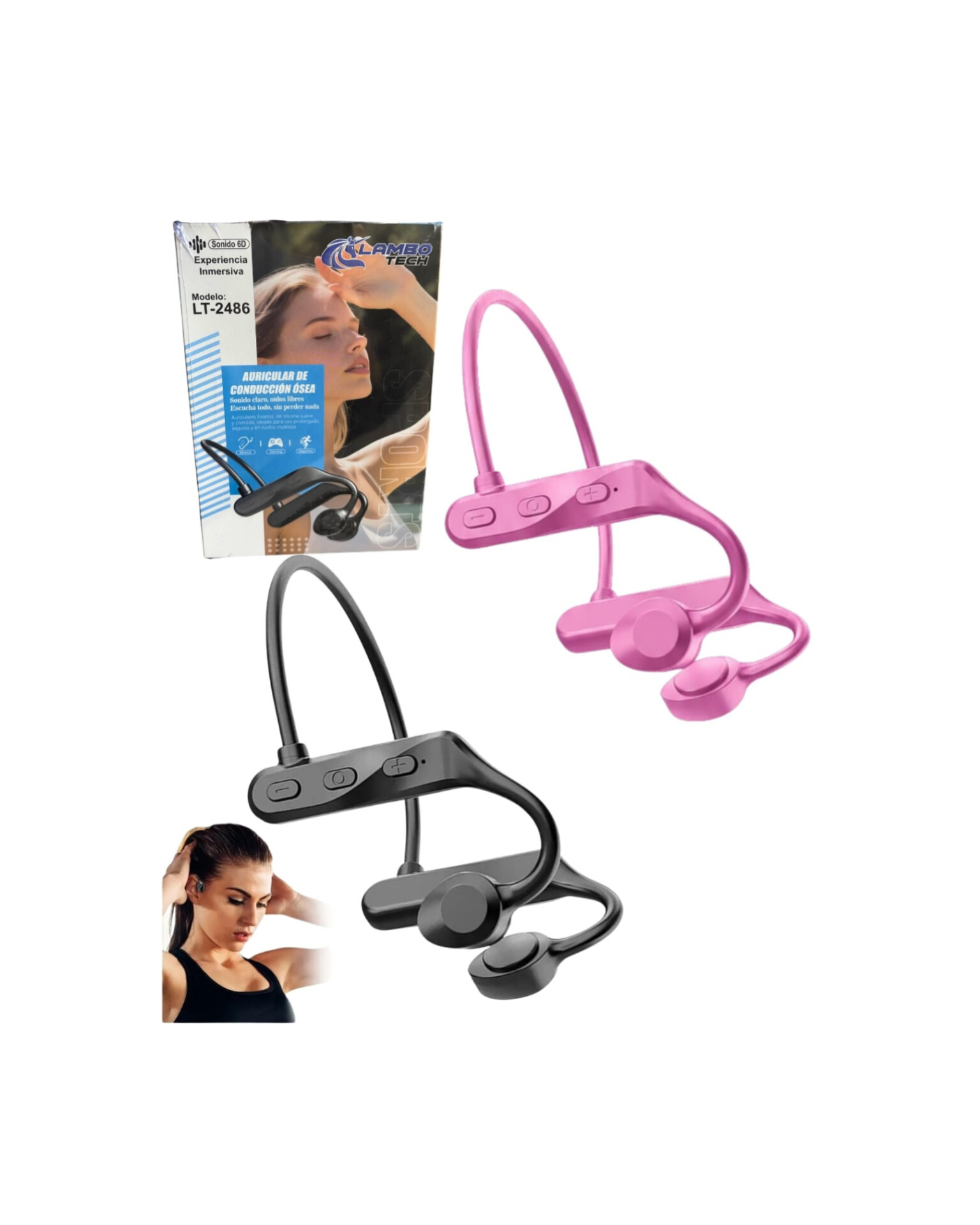 AURICULARE DEOORTIVO RECARGABLE