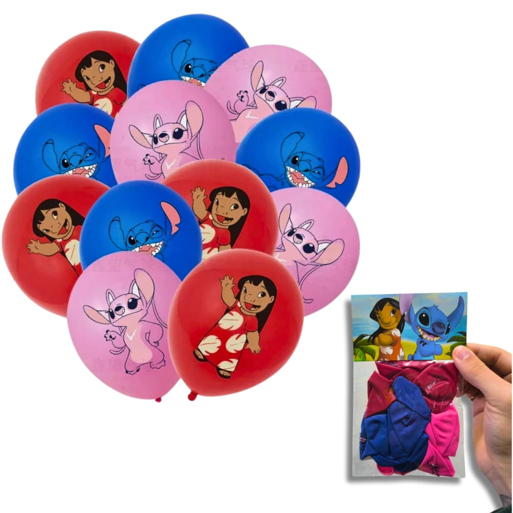 Set globos Lilo & Stich