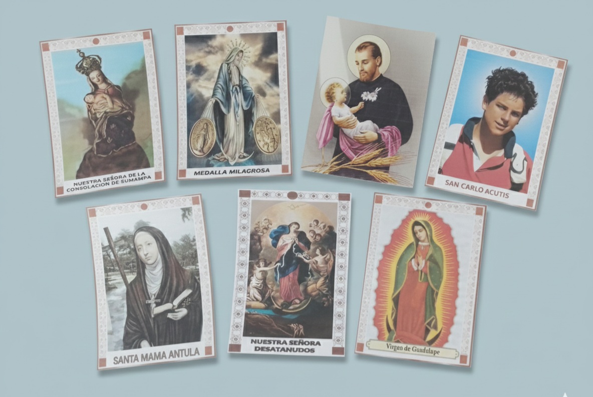 Estampitas con oración x 100 un.