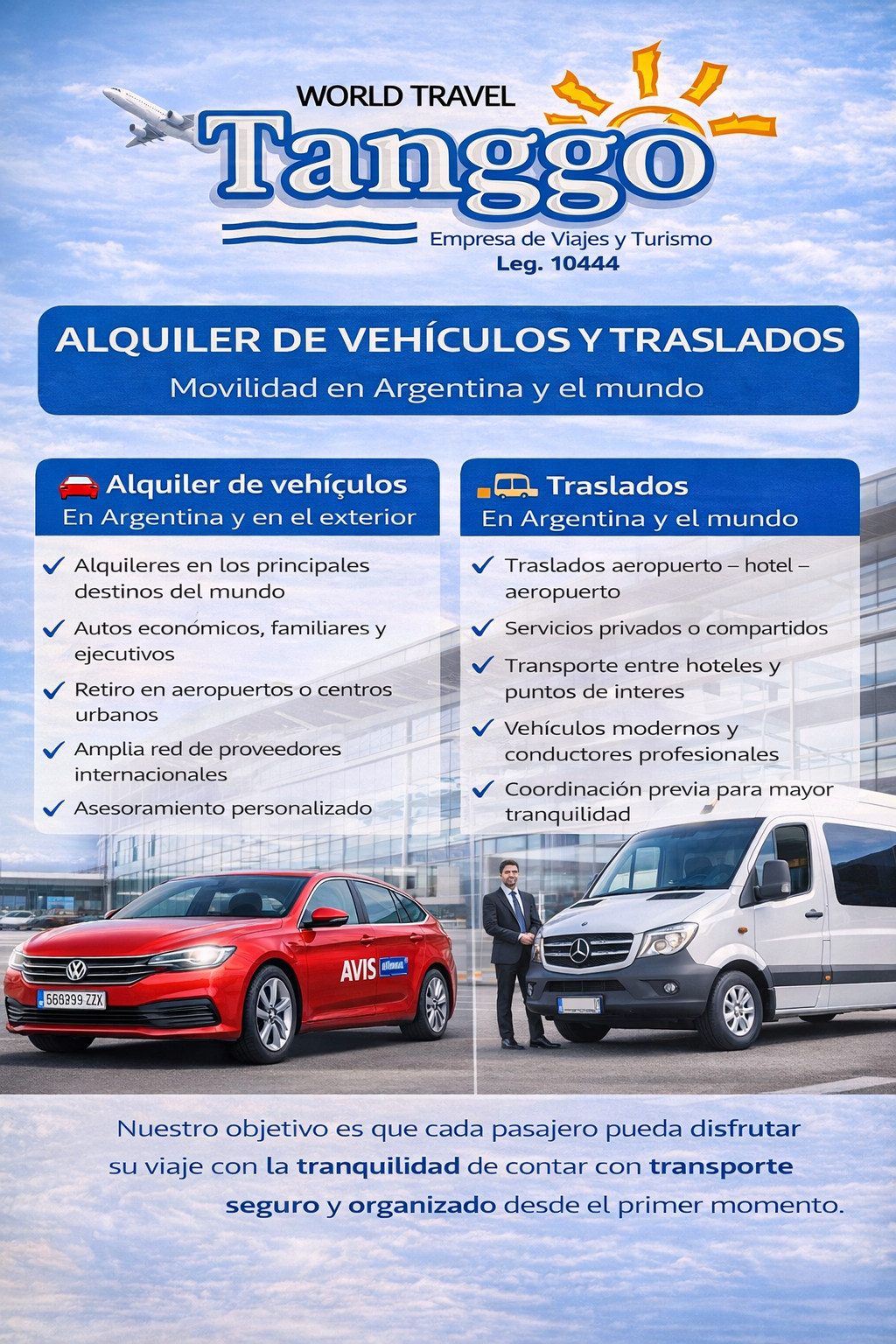 ALQUILERES DE AUTO NACIONAL O INTERNACIONAL  O TRASLADOS CON CHOFER POR ARGENTINA