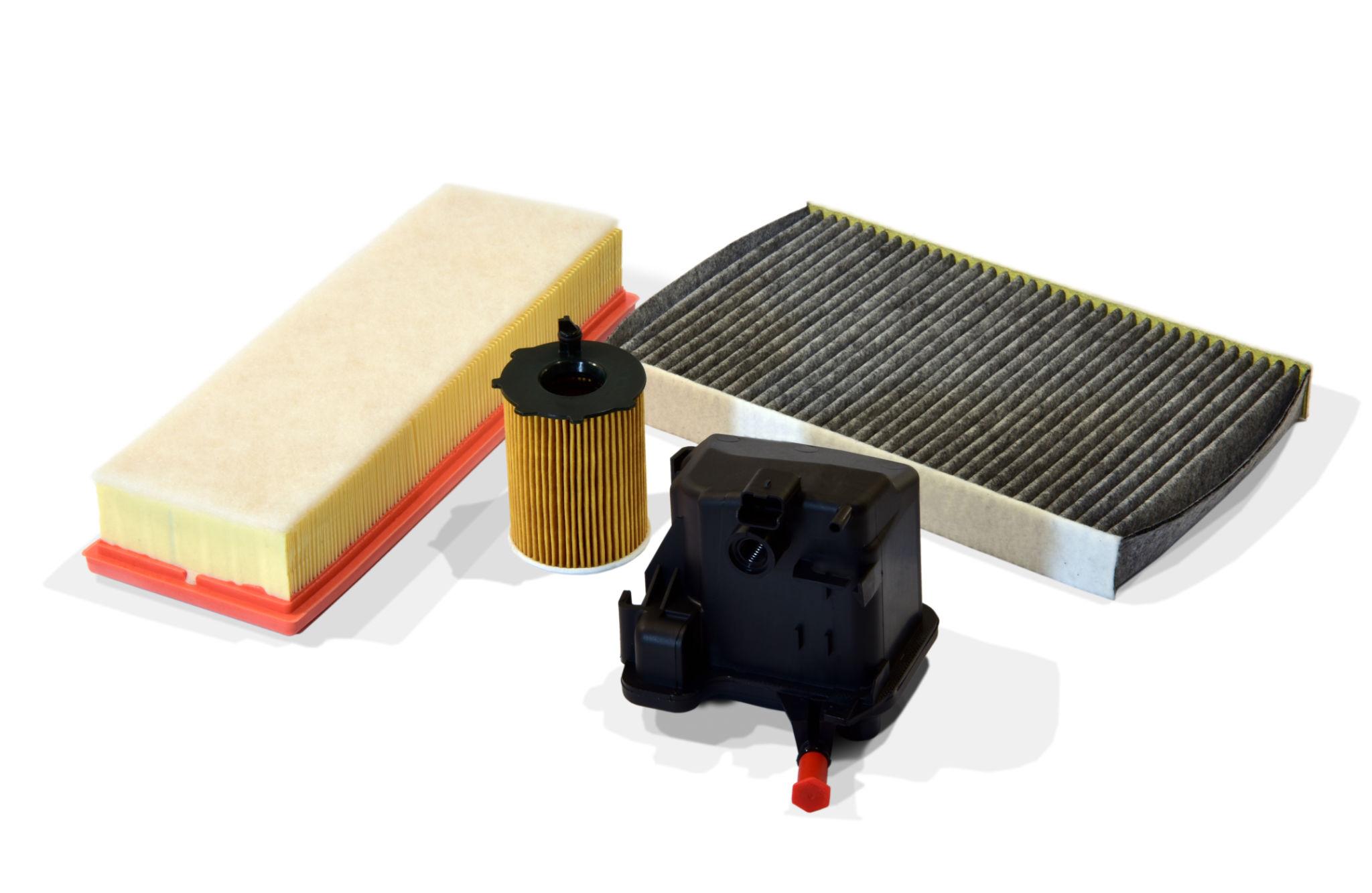 Filtros automotrices