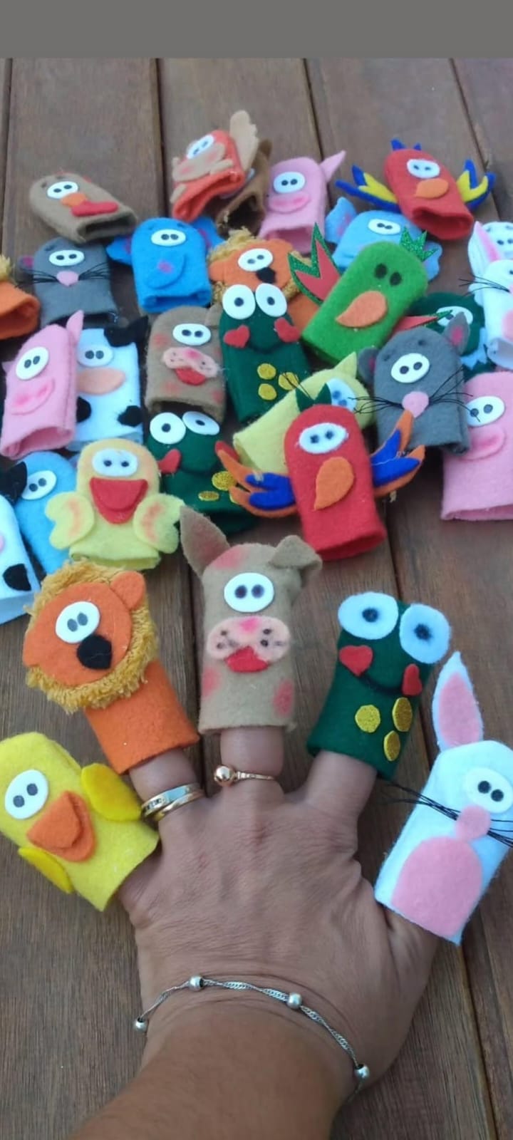 Delantal Infantil Didáctico de Animales en Goma Eva – Juego Educativo Artesanal