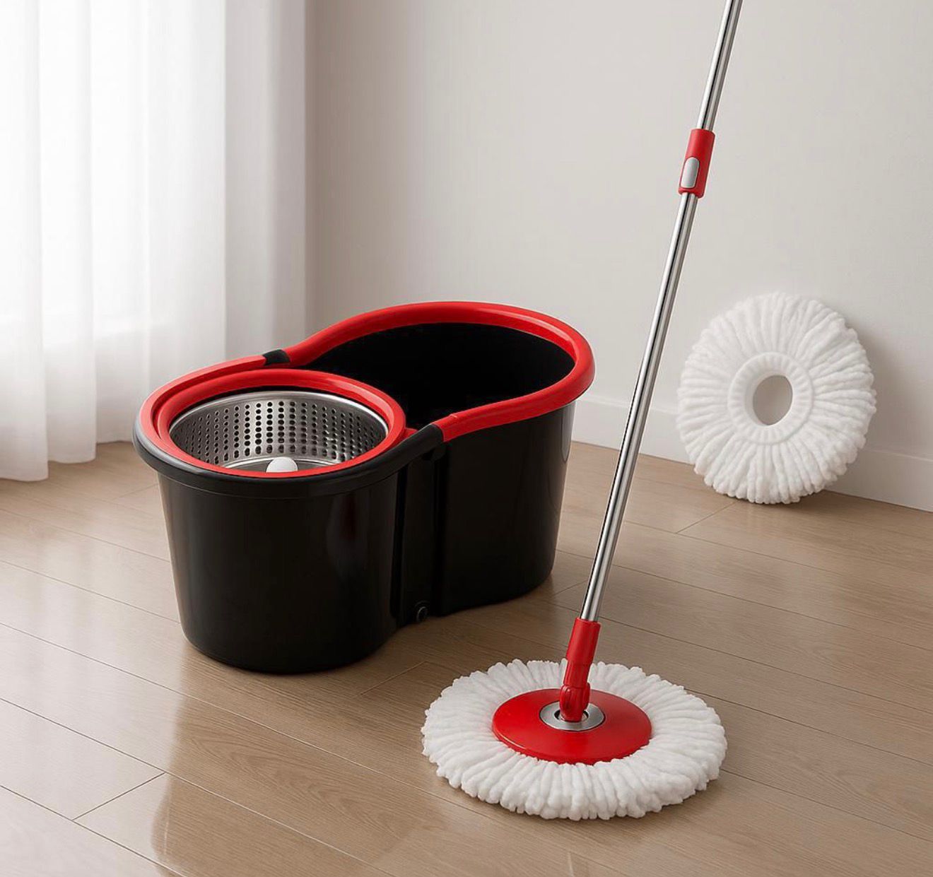 Mopa Giratoria 360° con Balde Escurridor