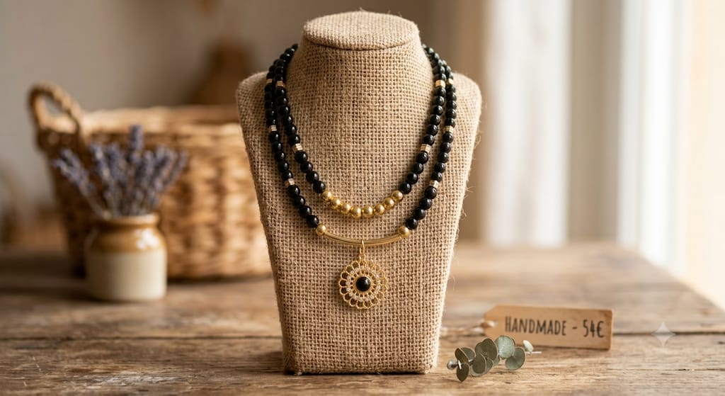 SET DE COLLAR Y AROS MANDALA