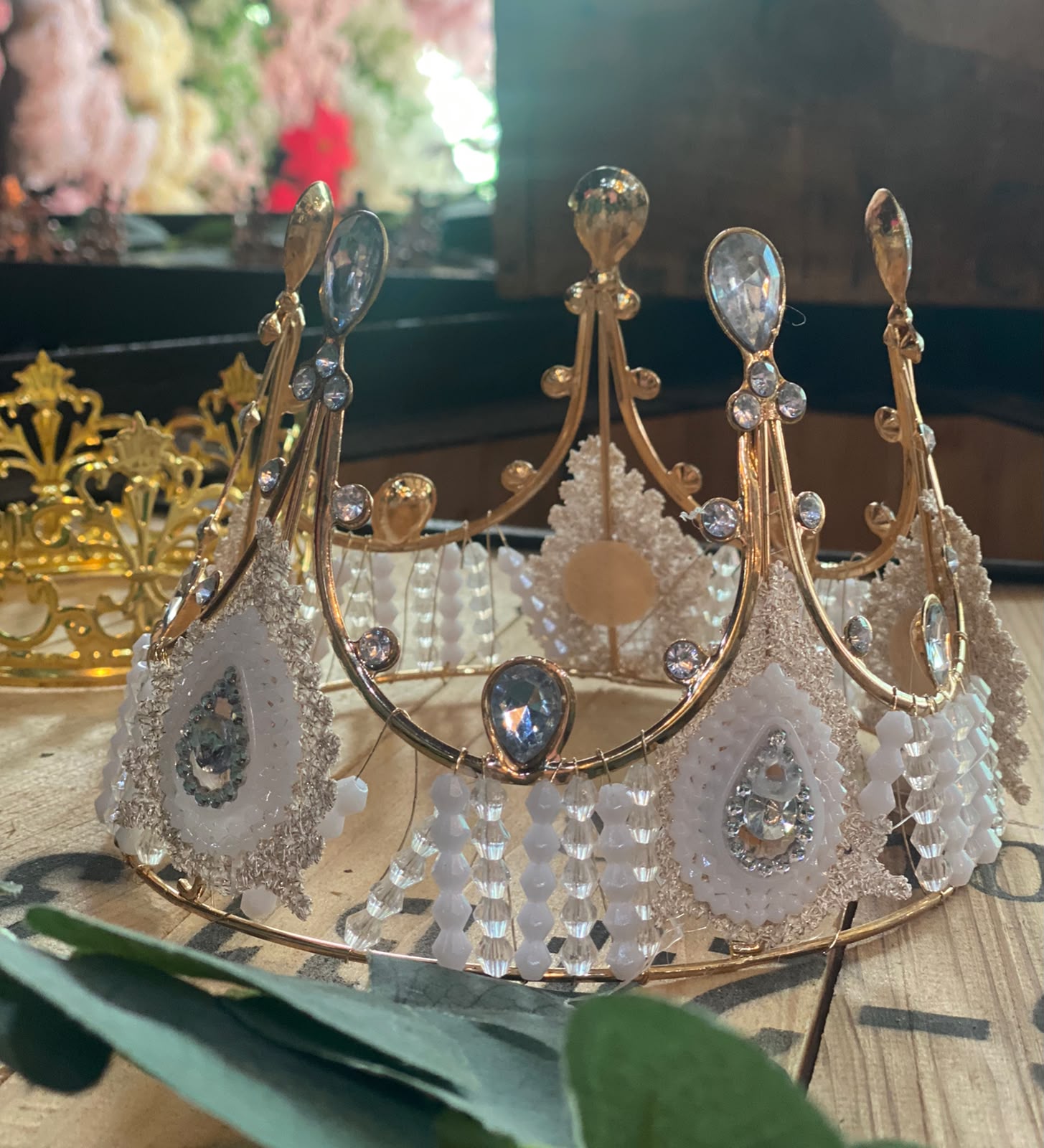 Tiara para eventos de Metal - Plastico