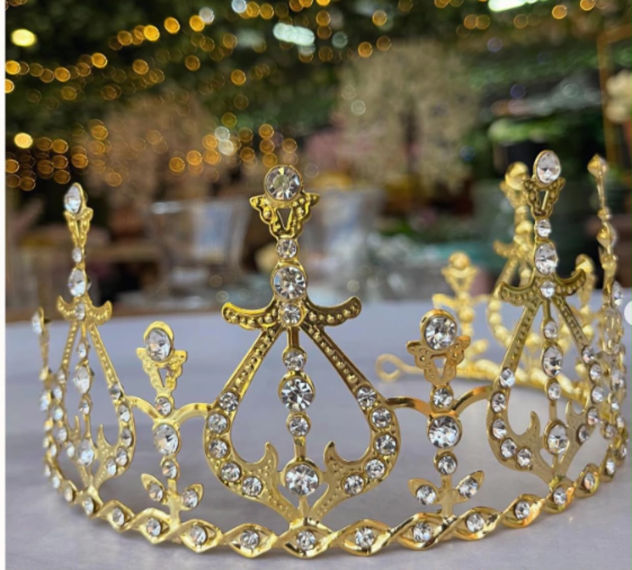 Tiara para eventos de Metal - Plastico