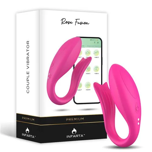Couple Vibrator-App Rose Fusion
