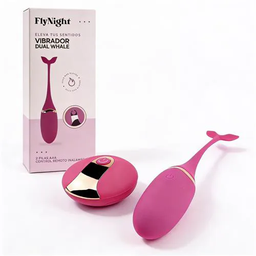 Vibrador Dual Whale Rosa/C9005