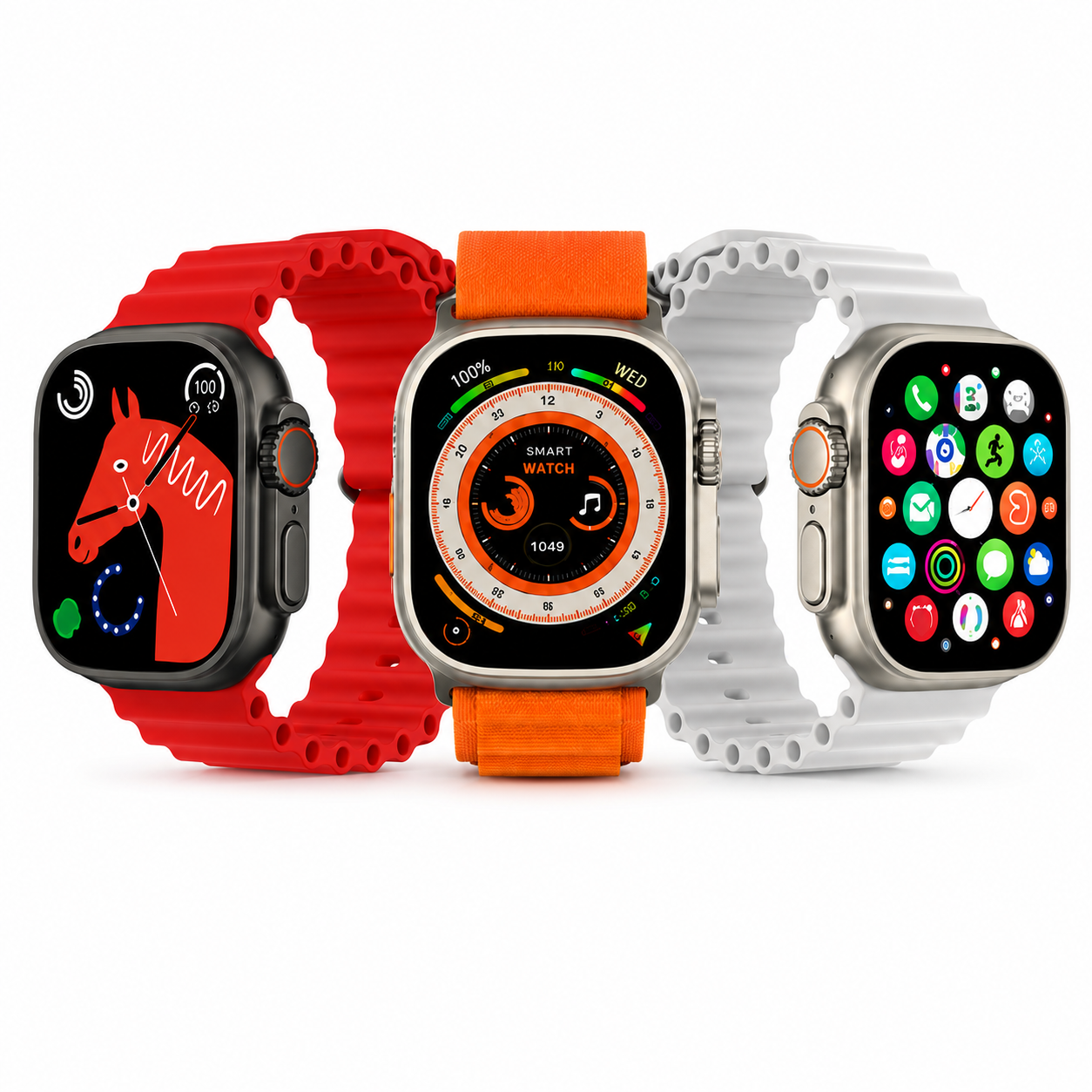 Smartwatch T800 Ultra 2 – 8 correas