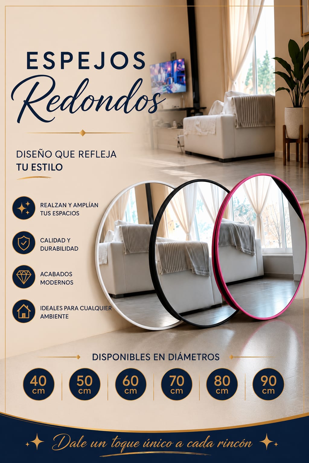 Espejos Redondos