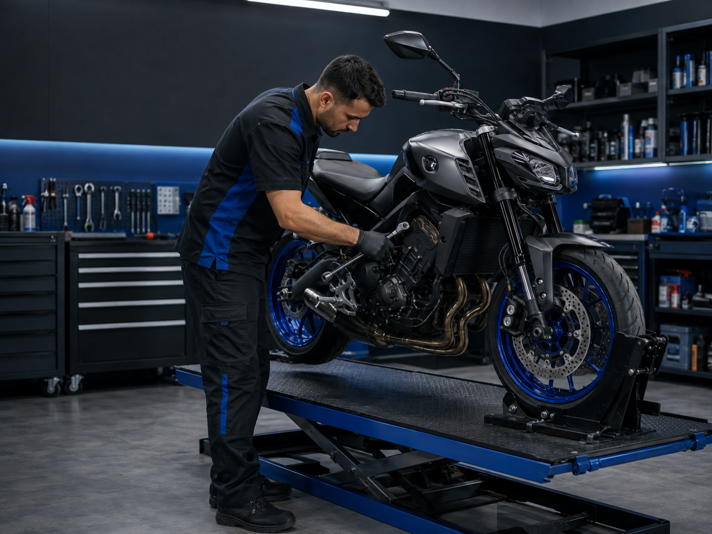 Servicio técnico para motos