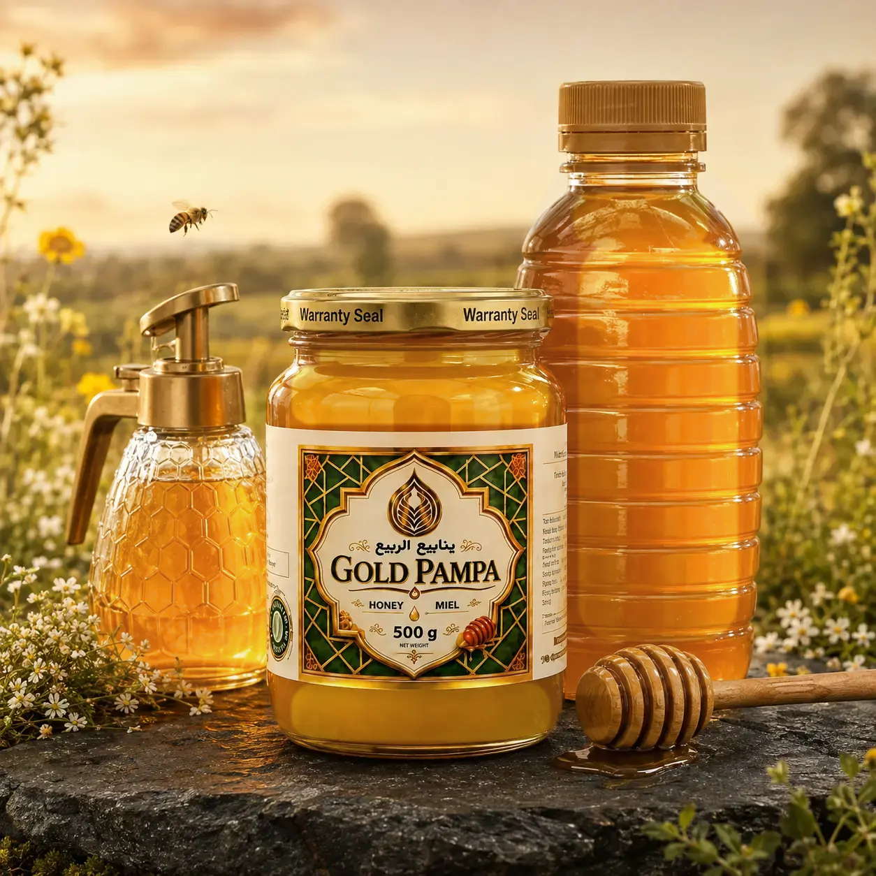 Miel multifloral Gold Pampa · 500 g