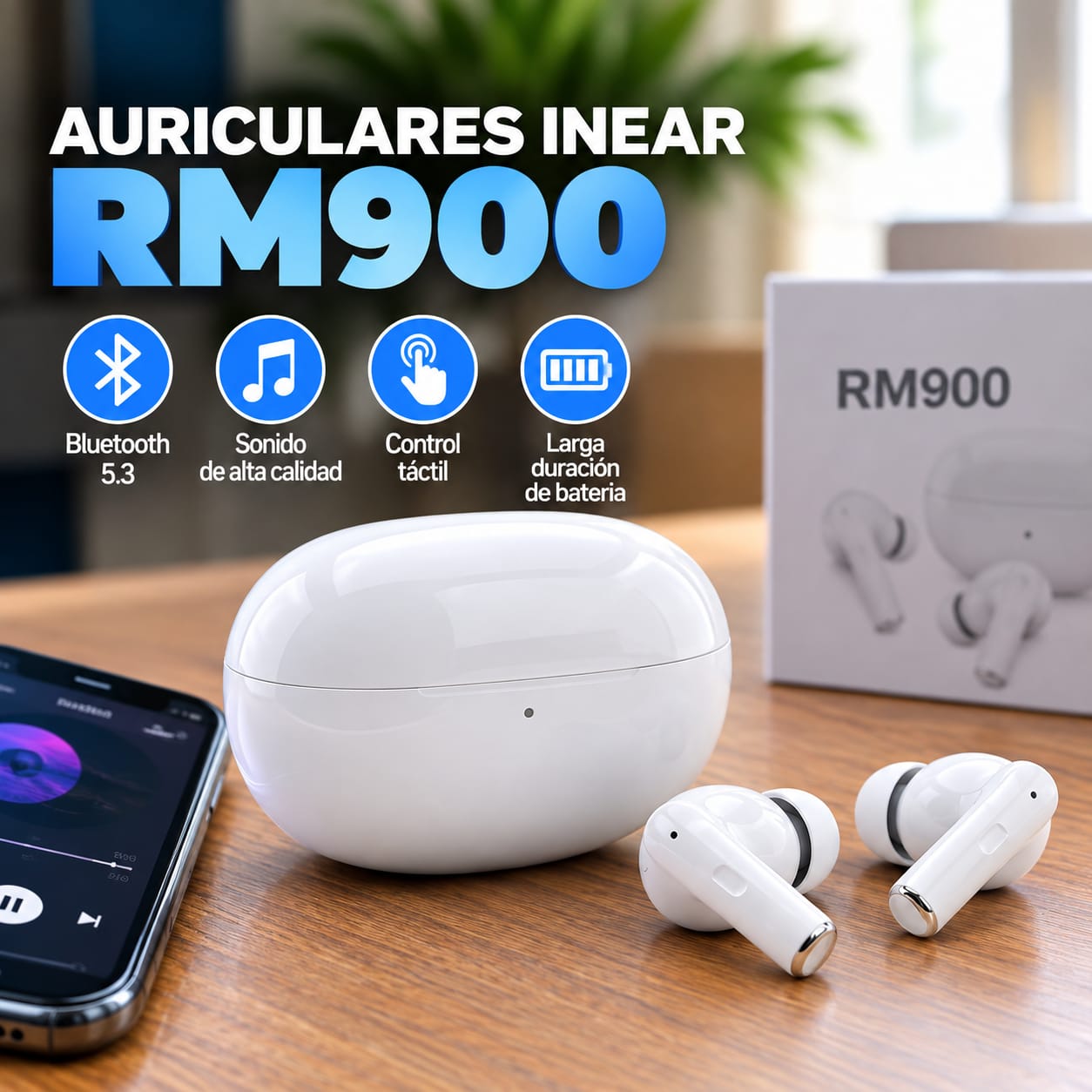 Auriculares In Ear RM900
