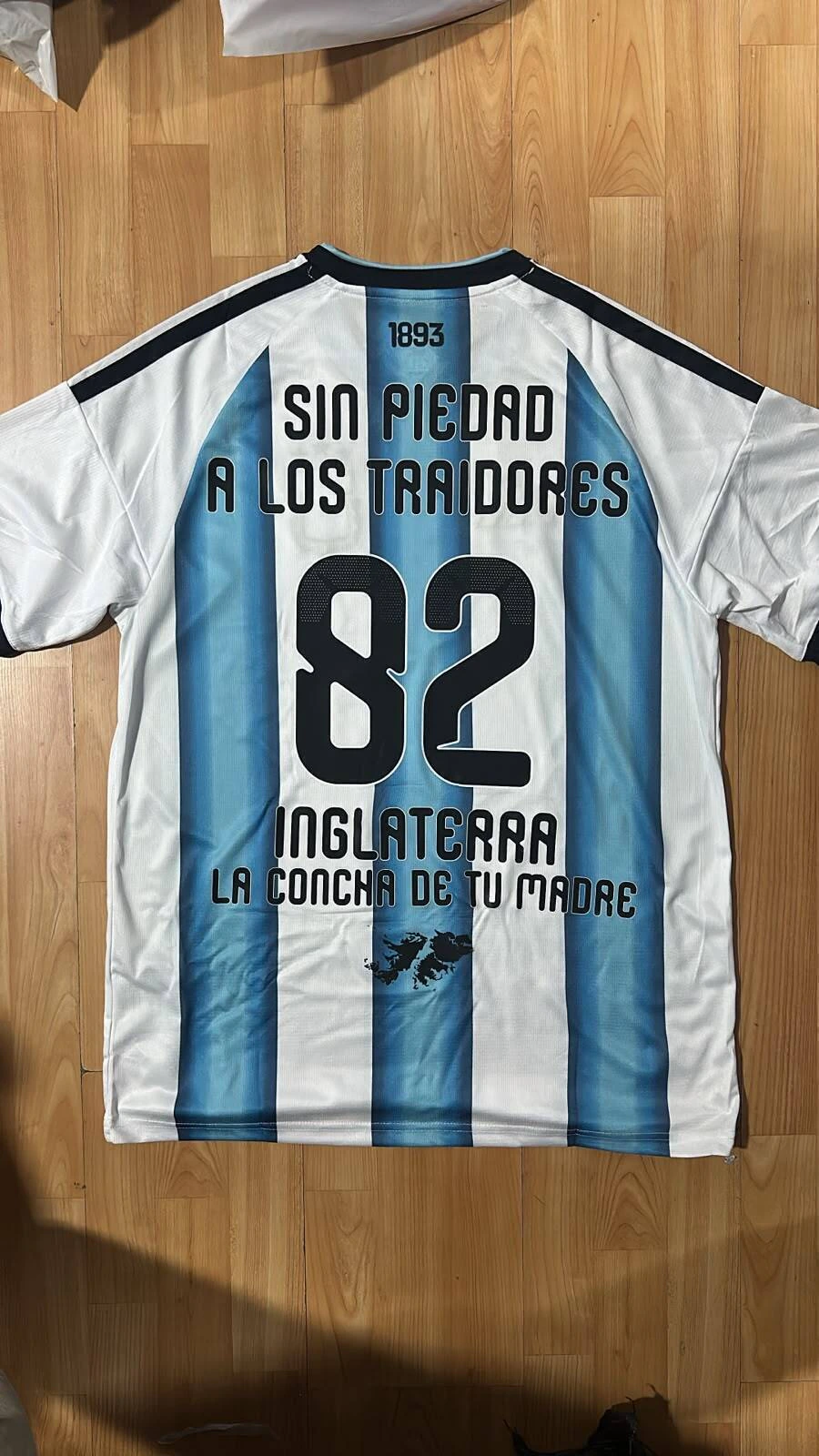 Camiseta AFA Argentina personalizada 2026